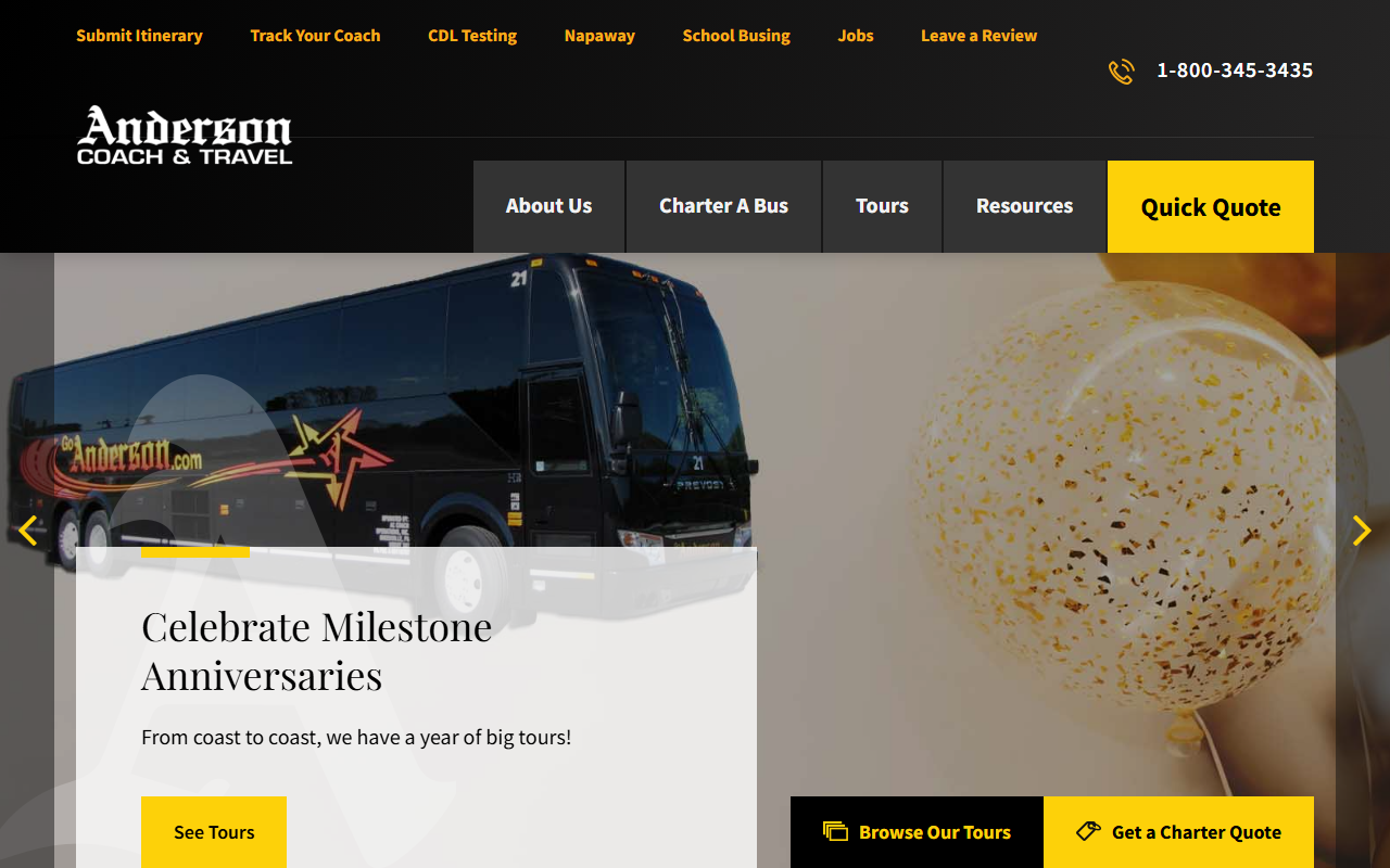 1800bustour.com screenshot