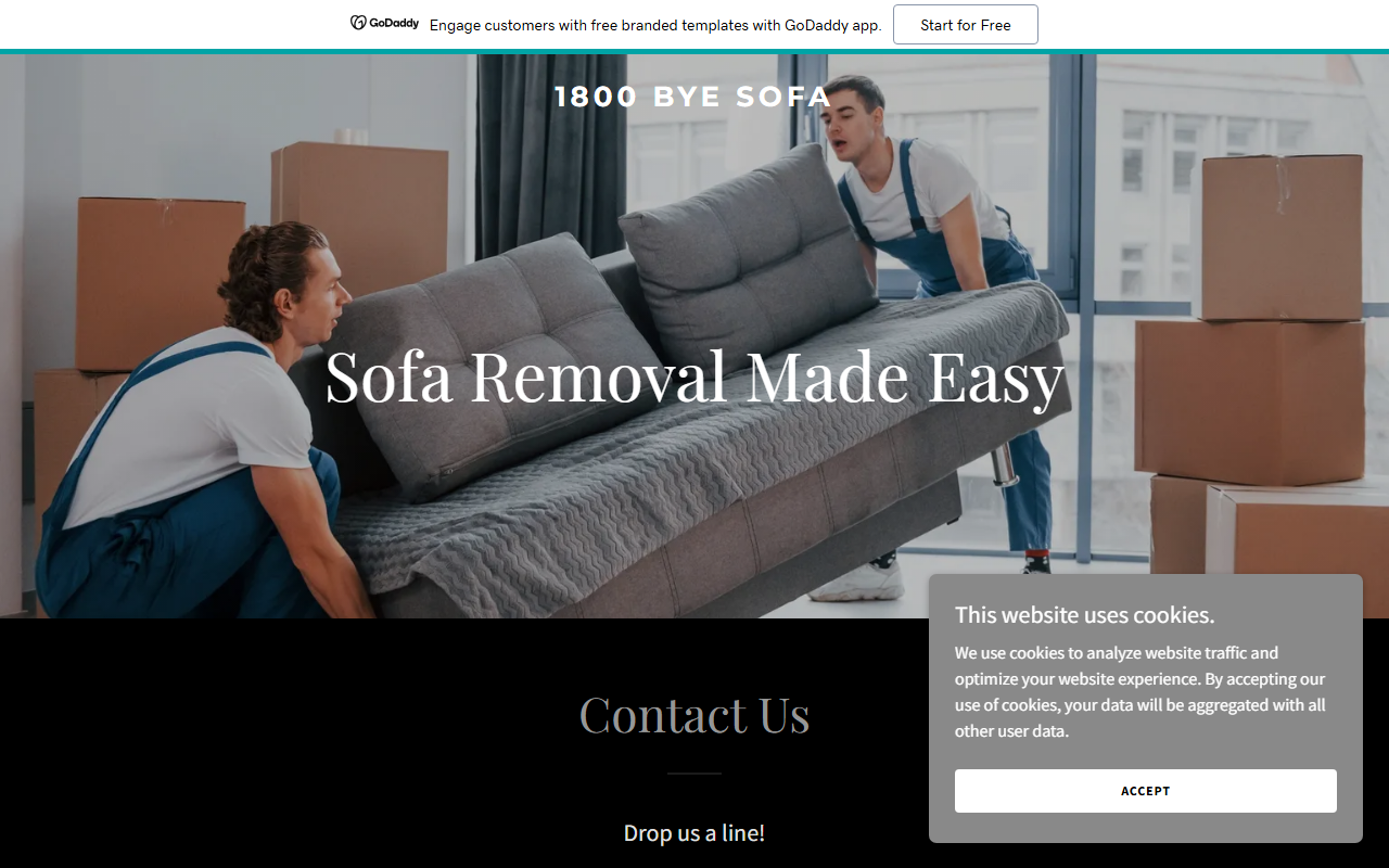 1800byesofa.com screenshot