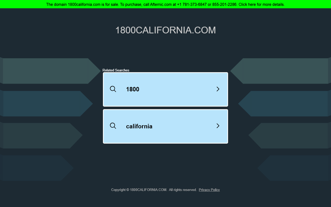 1800california.com screenshot