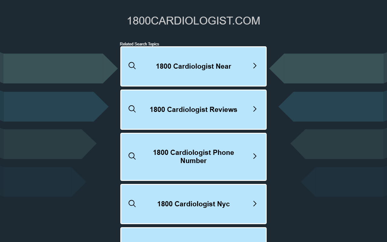 1800cardiologist.com screenshot