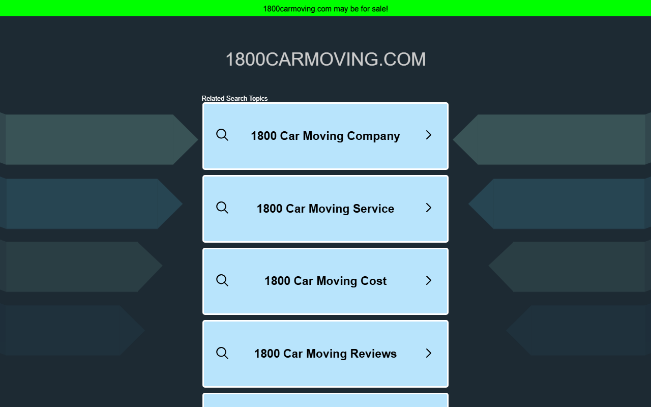 1800carmoving.com screenshot