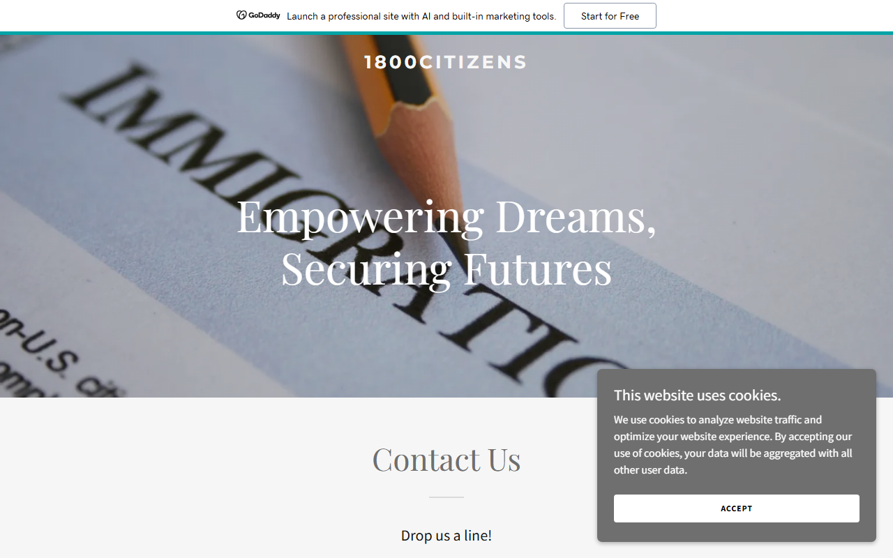 1800citizens.com screenshot