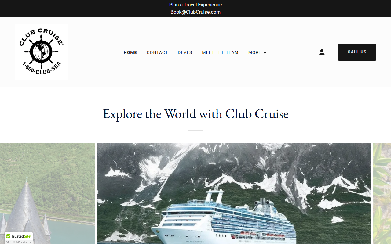 1800clubsea.com screenshot
