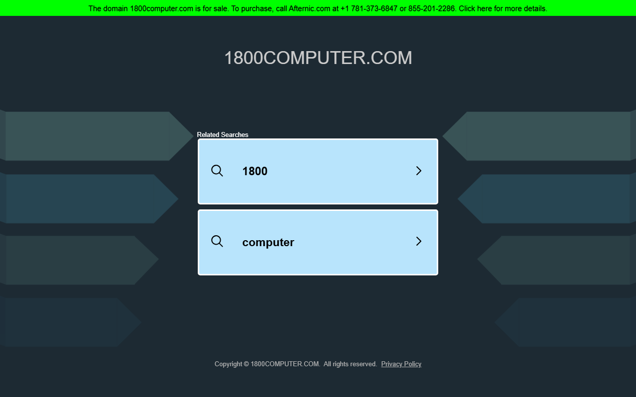 1800computer.com screenshot