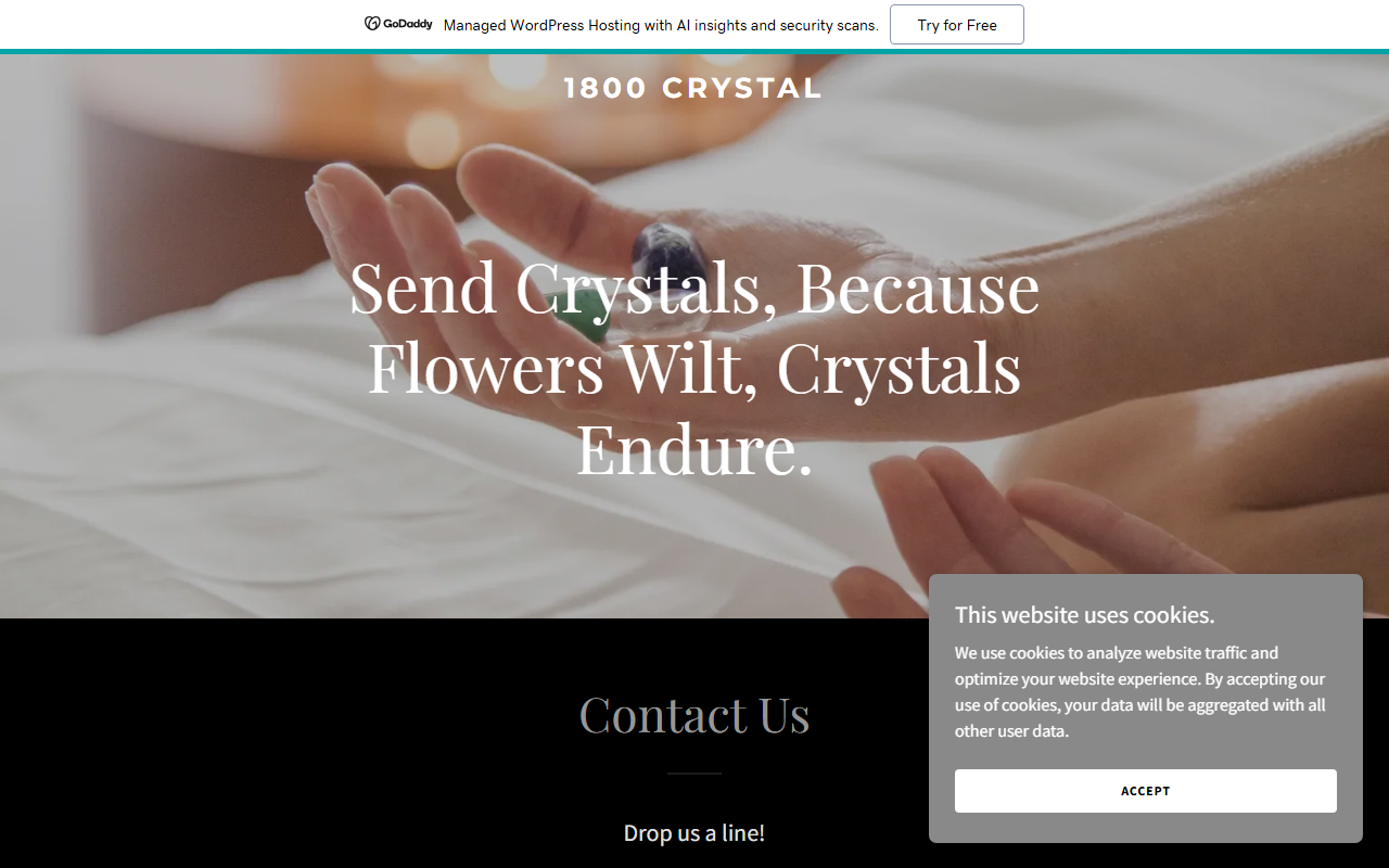 1800crystal.com screenshot