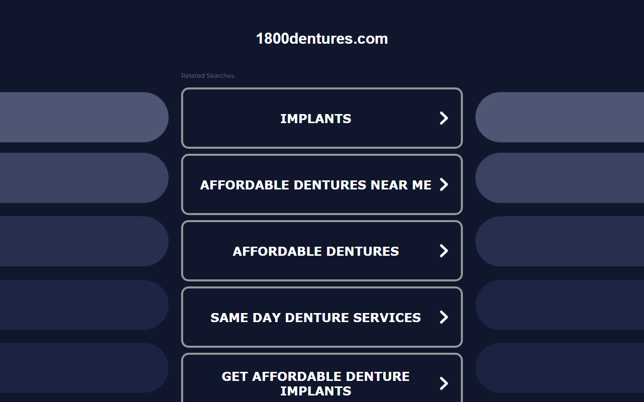 1800dentures.com screenshot