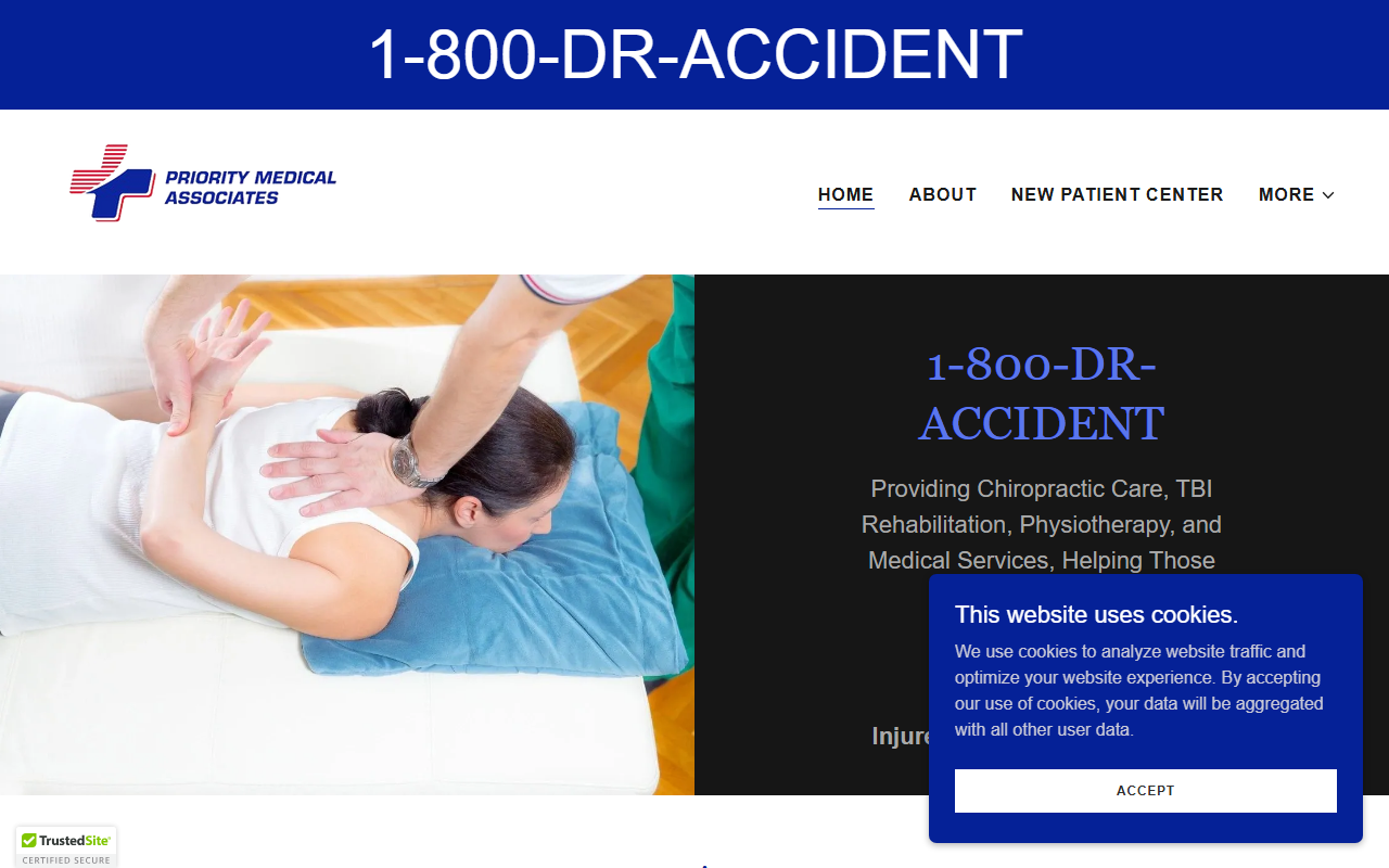 1800draccident.com screenshot