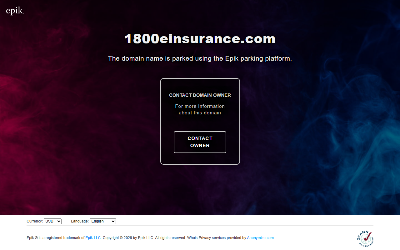 1800einsurance.com screenshot