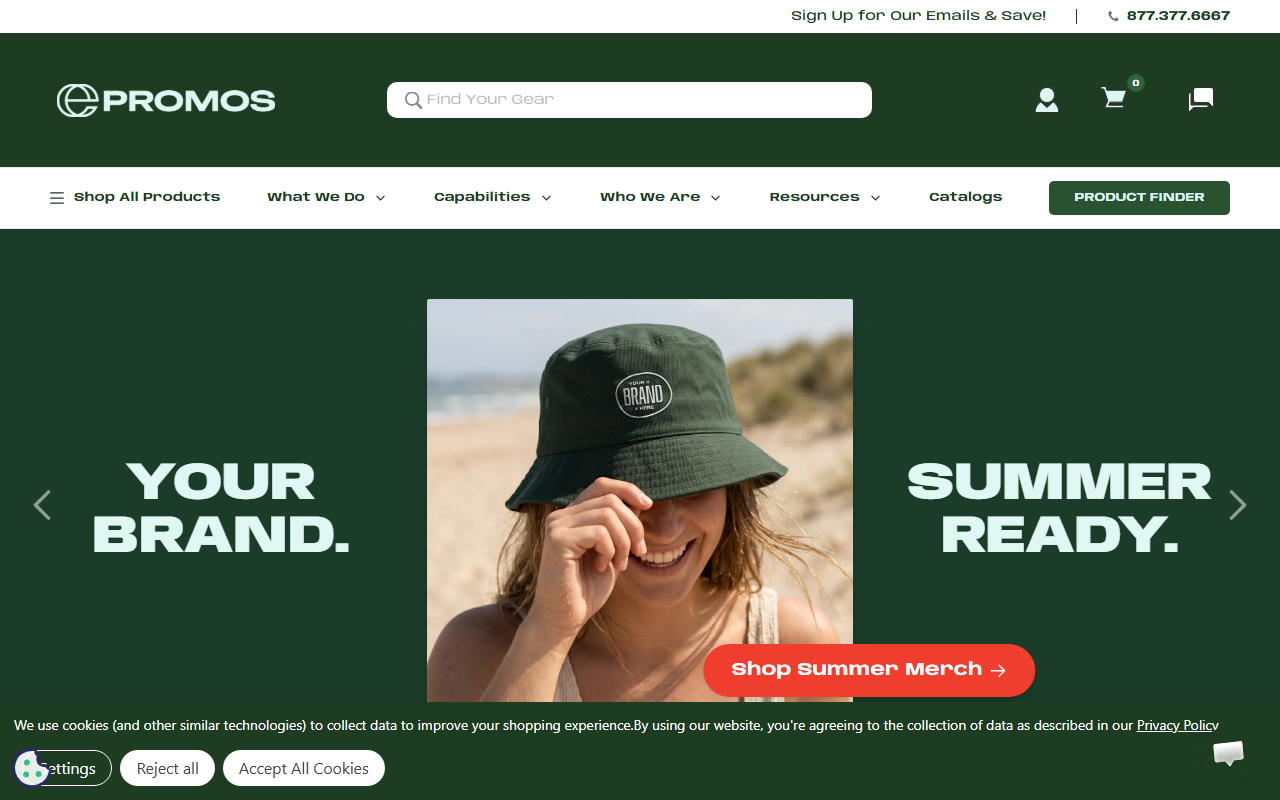 1800epromos.com screenshot