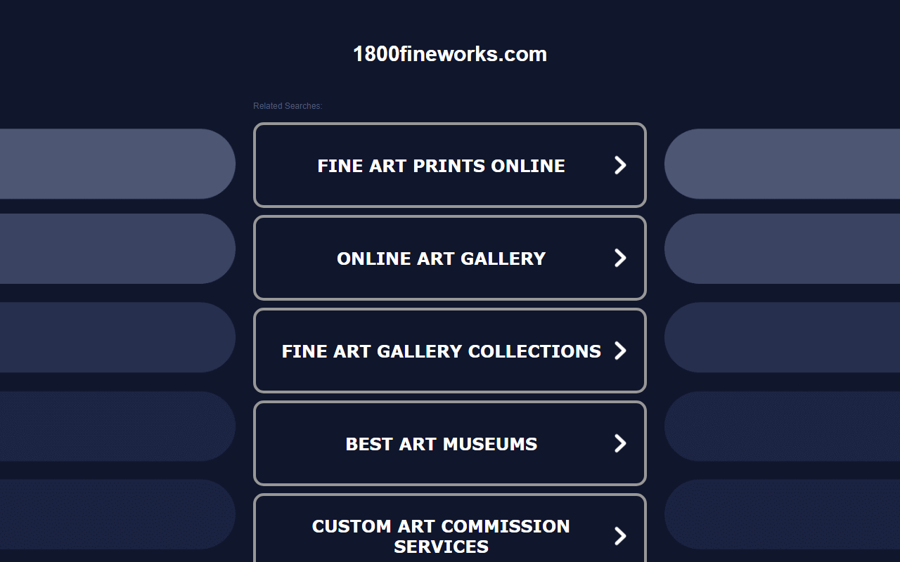 1800fineworks.com screenshot