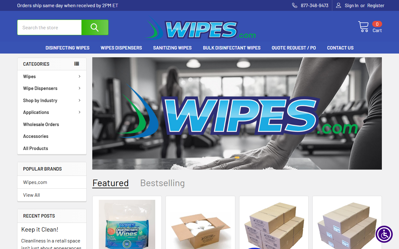 1800fitwipes.com screenshot