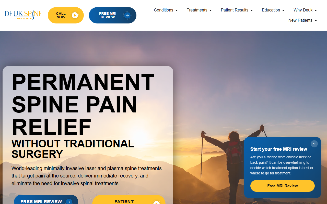 1800fixmyneck.com screenshot