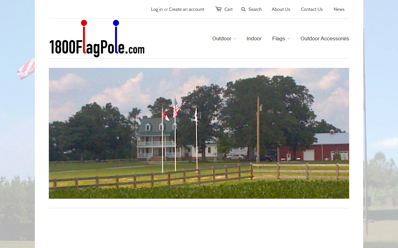1800flagpole.com screenshot