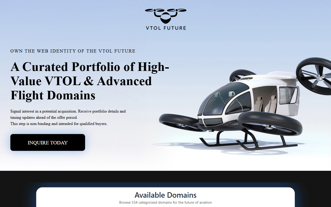 1800flyingcar.com screenshot