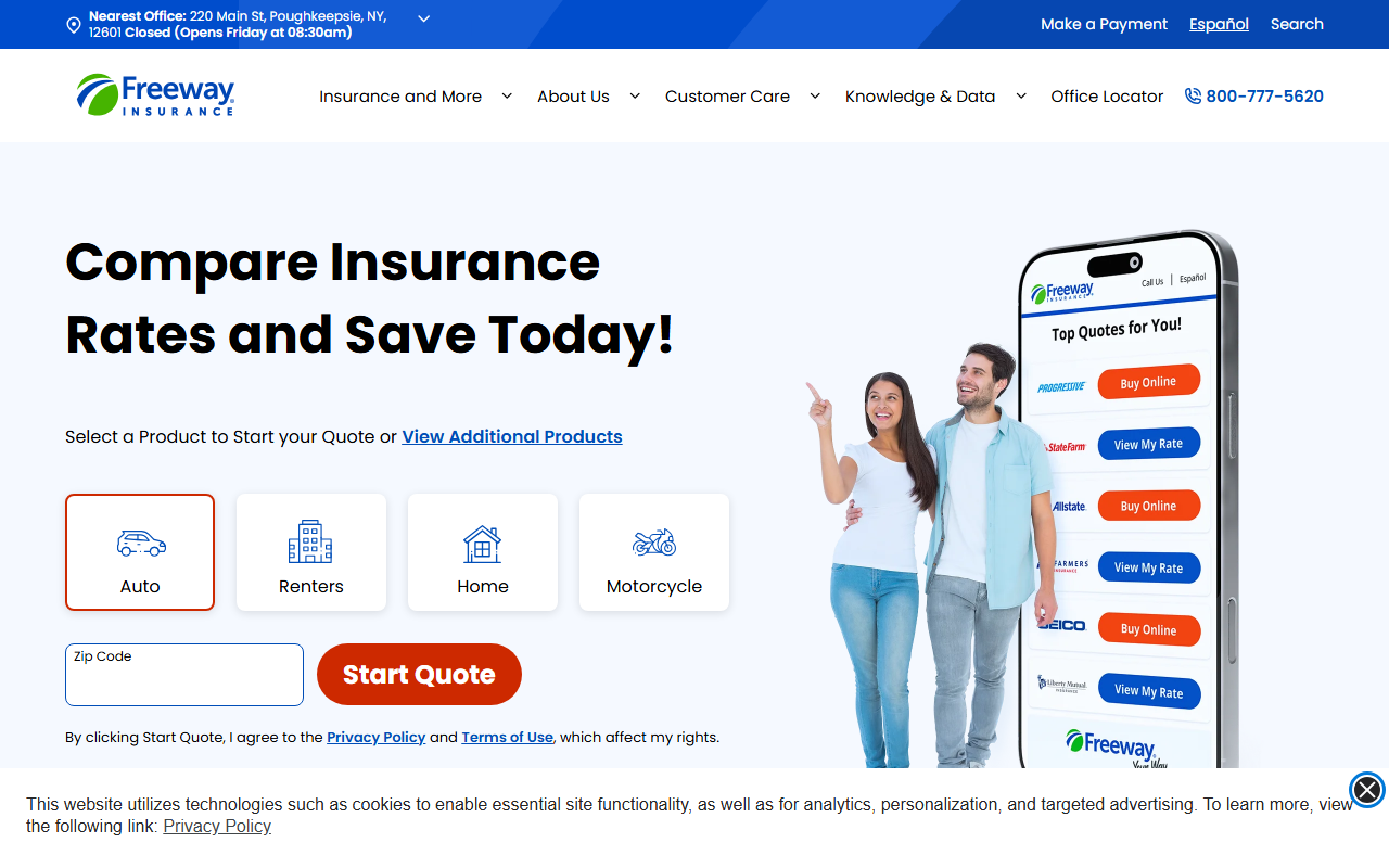 1800freeway.com screenshot