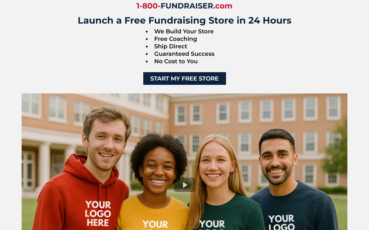 1800fundraiser.com screenshot