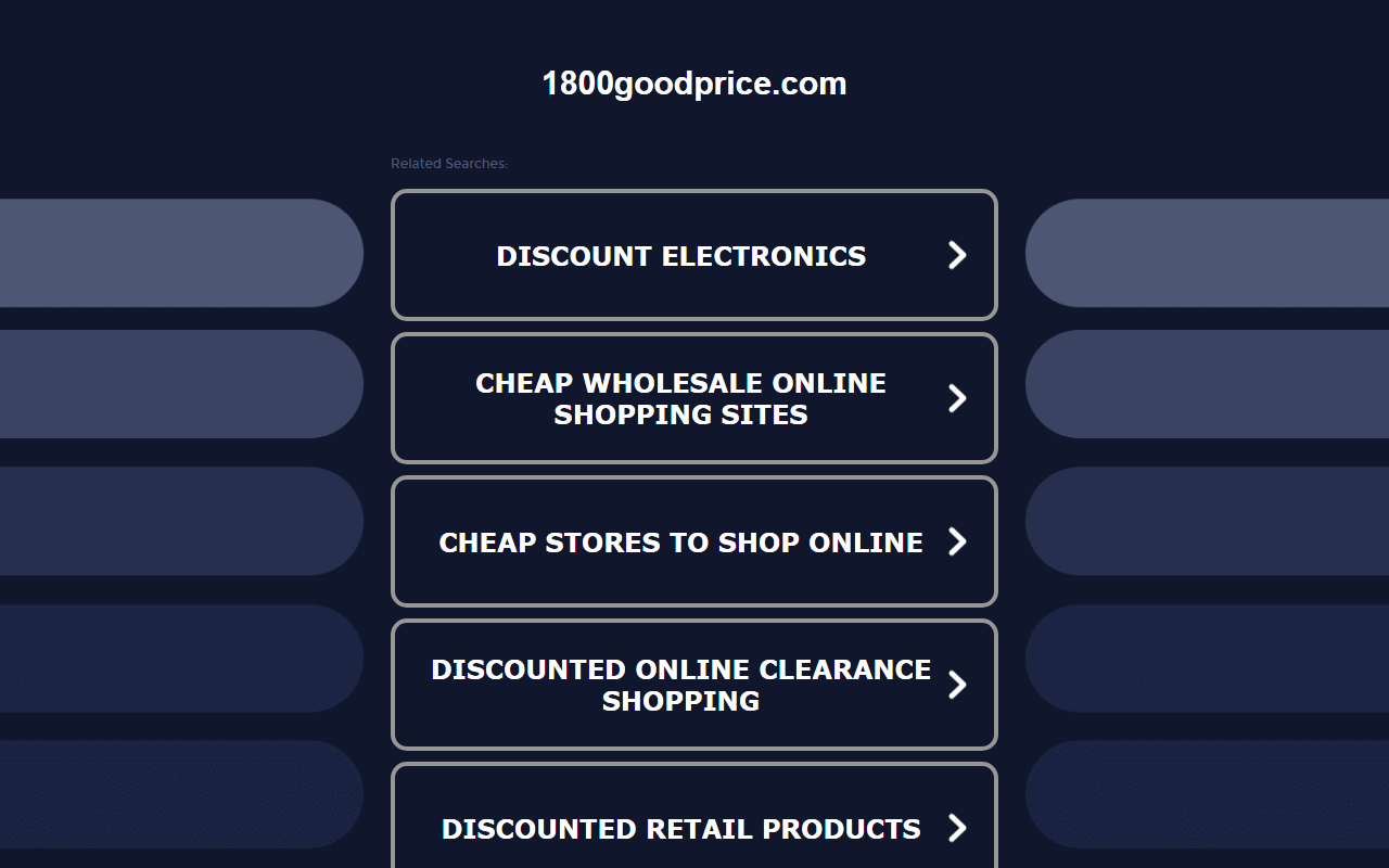 1800goodprice.com screenshot