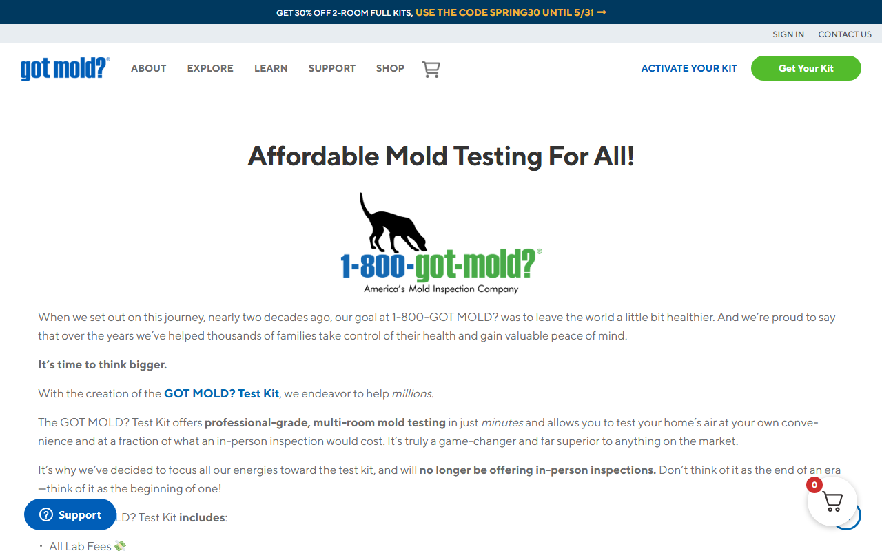 1800gotmold.com screenshot
