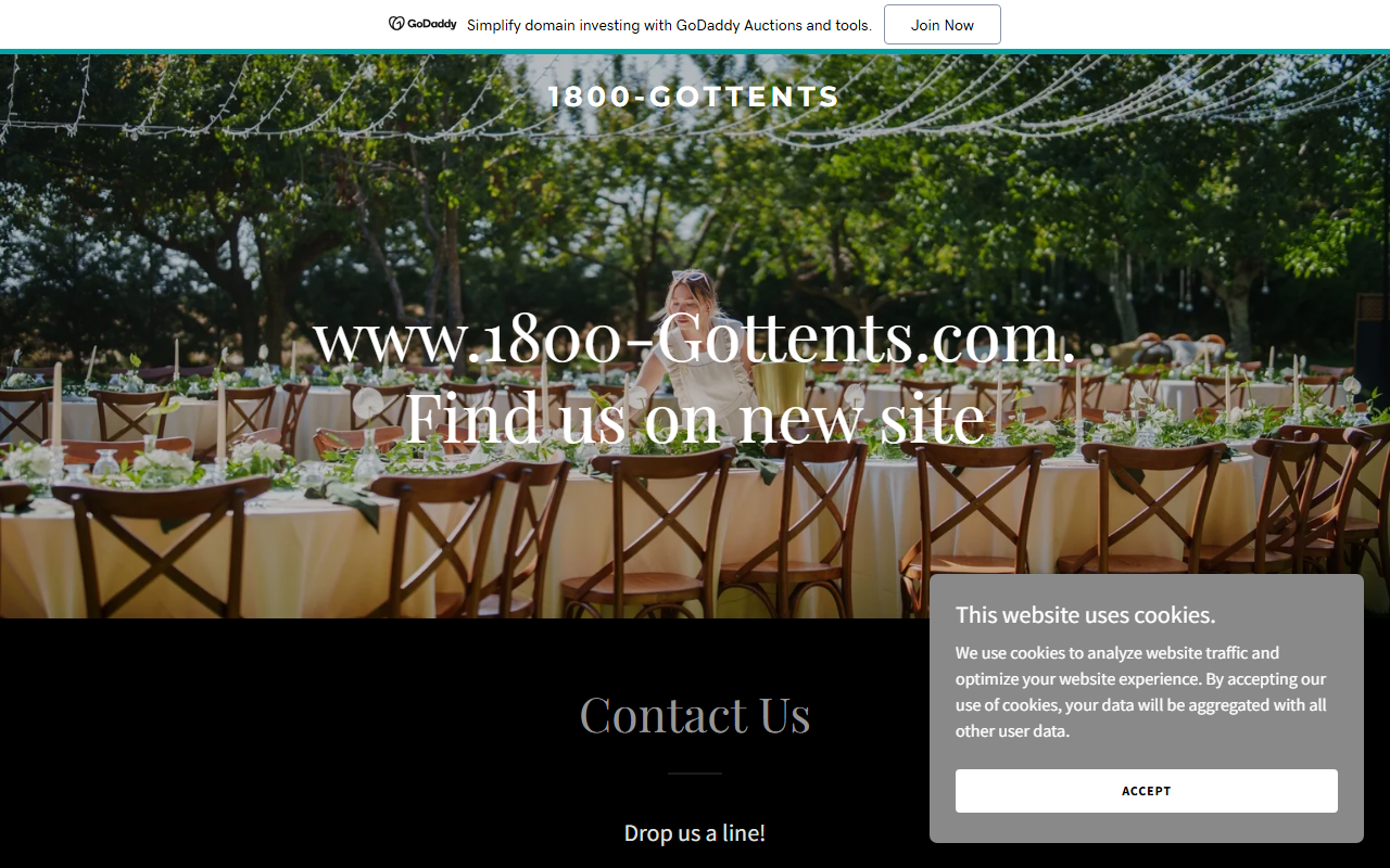 1800gottents.com screenshot
