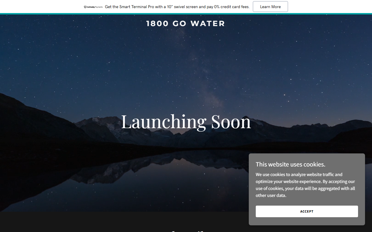 1800gowater.com screenshot