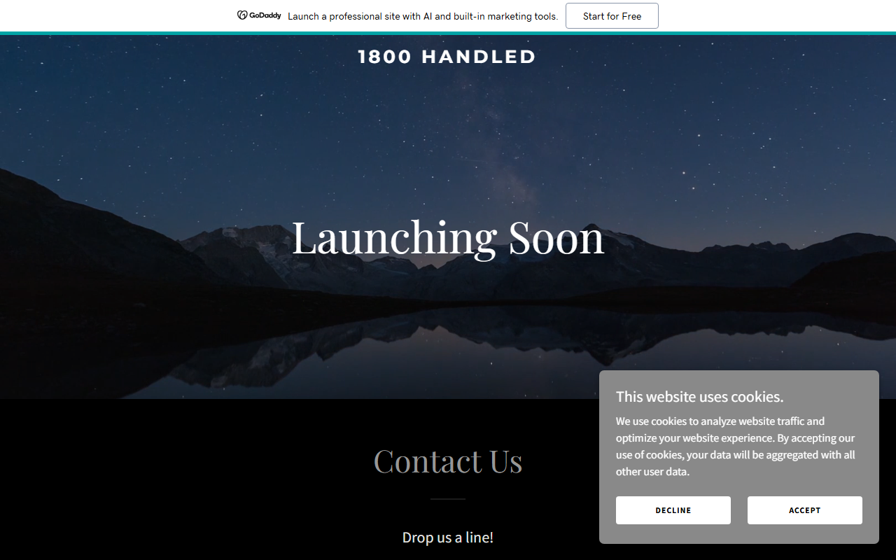 1800handled.com screenshot