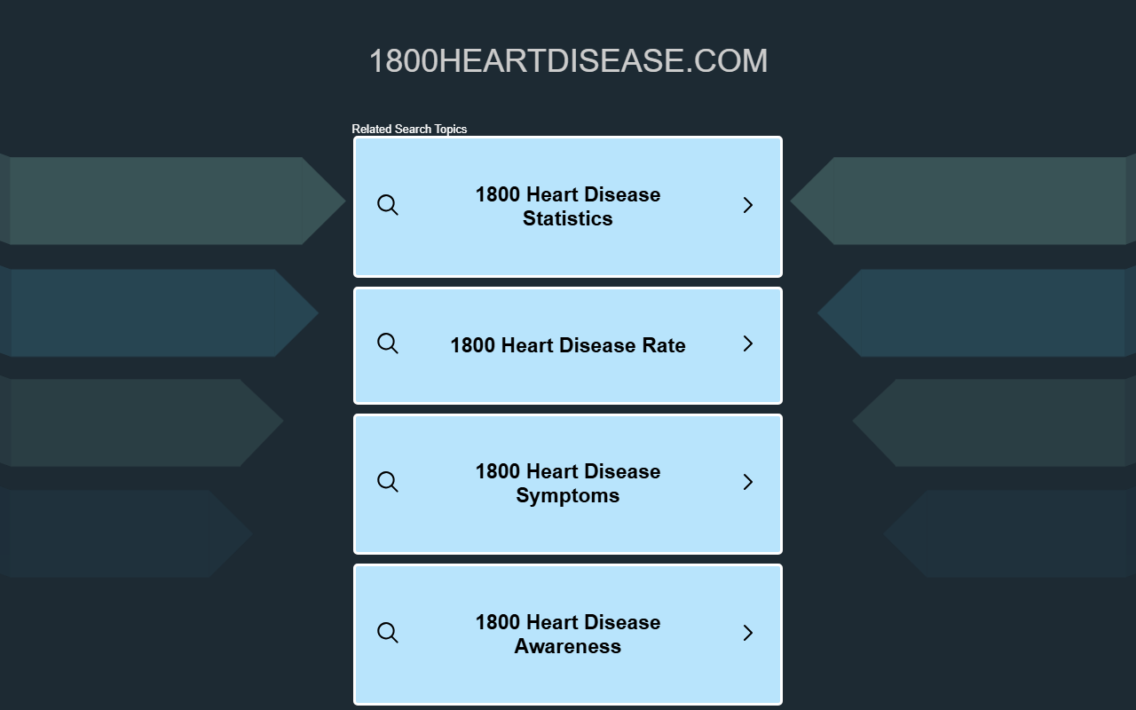 1800heartdisease.com screenshot