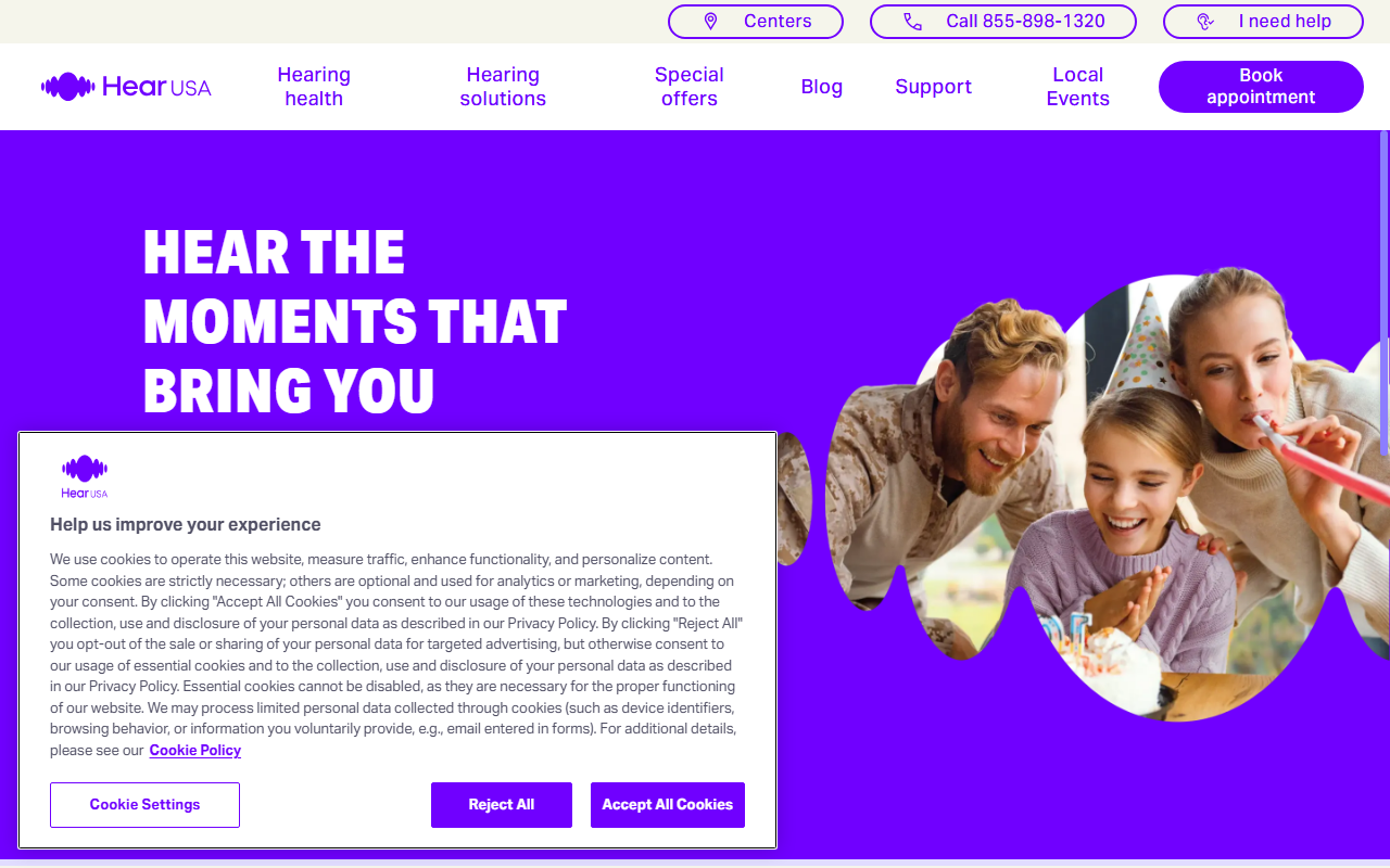 1800hearusa.com screenshot
