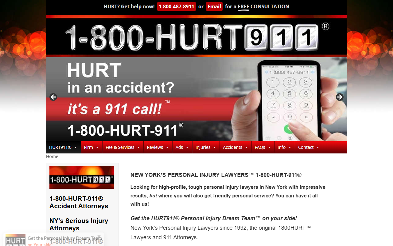 1800help911.com screenshot
