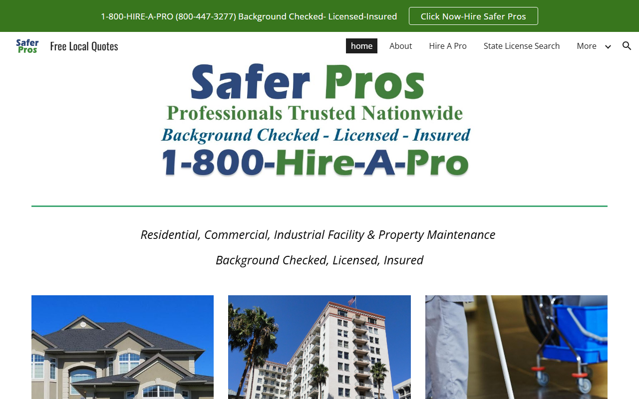 1800hireapro.com screenshot