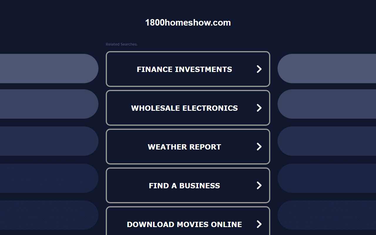 1800homeshow.com screenshot