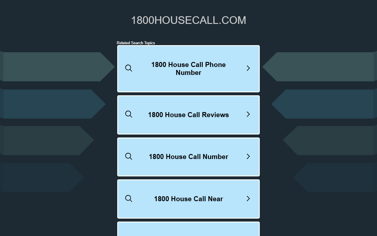 1800housecall.com screenshot