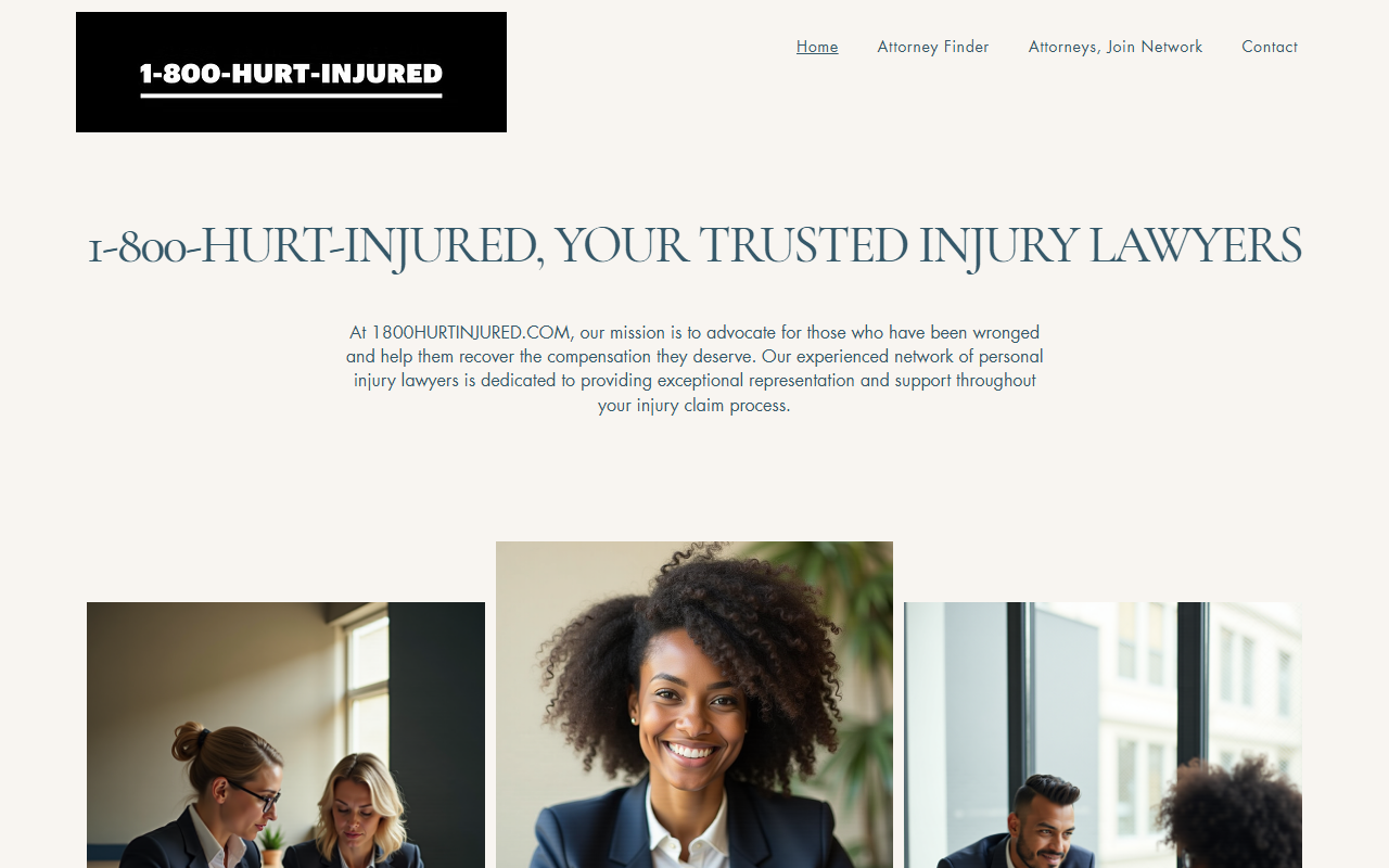 1800hurtinjured.com screenshot