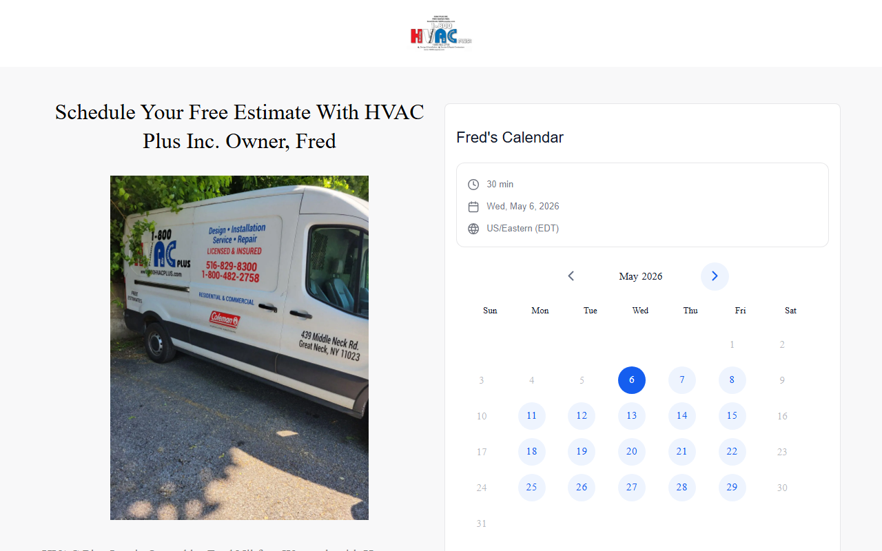 1800hvacplusny.com screenshot