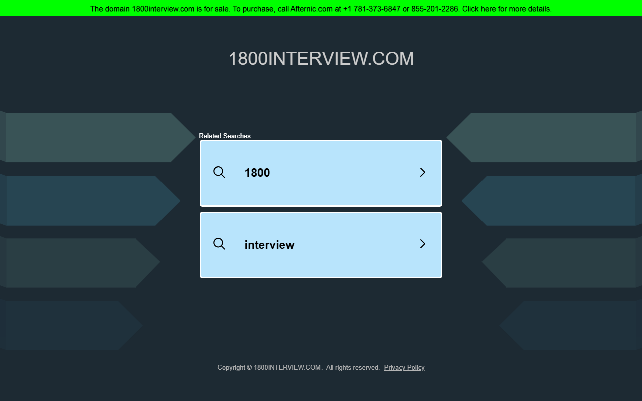 1800interview.com screenshot