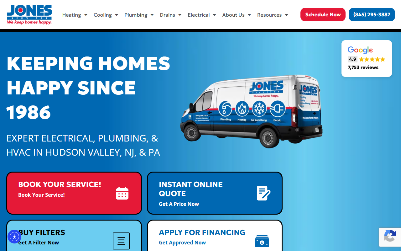 1800jonesco.com screenshot