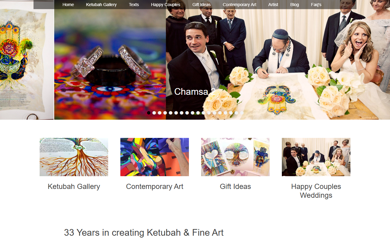 1800ketubah.com screenshot