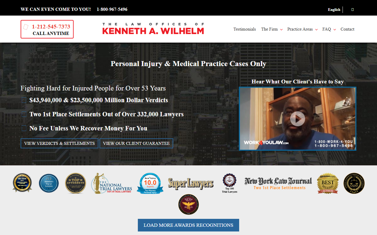 1800lasleyes.com screenshot