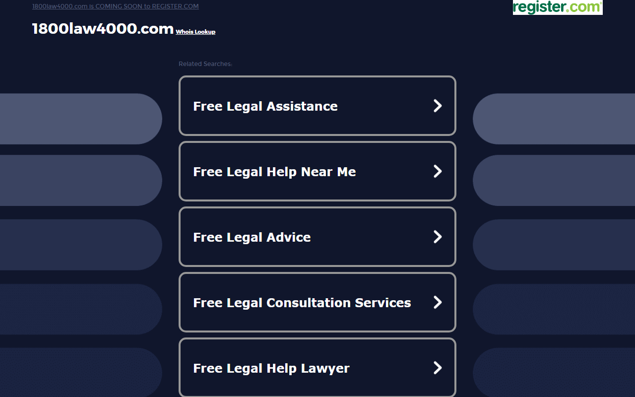 1800law4000.com screenshot