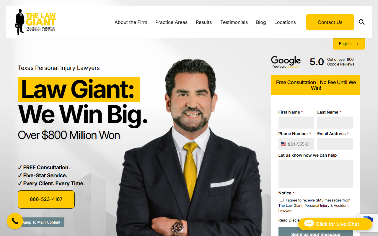 1800lawgiant.com screenshot