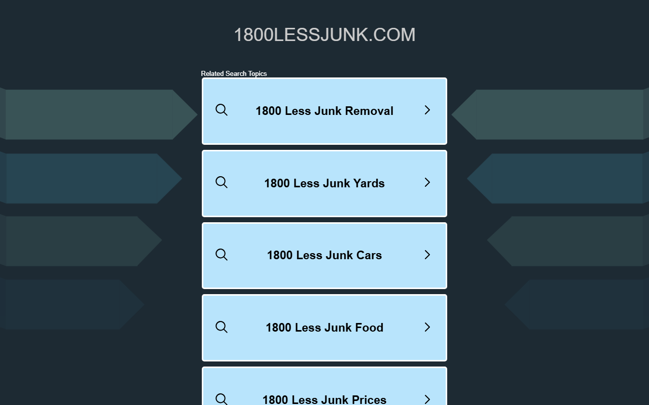 1800lessjunk.com screenshot