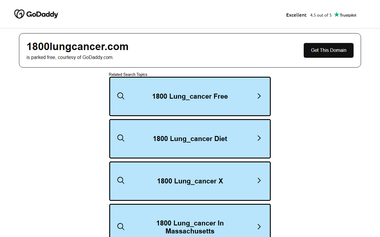 1800lungcancer.com screenshot