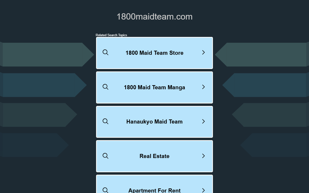 1800maidteam.com screenshot