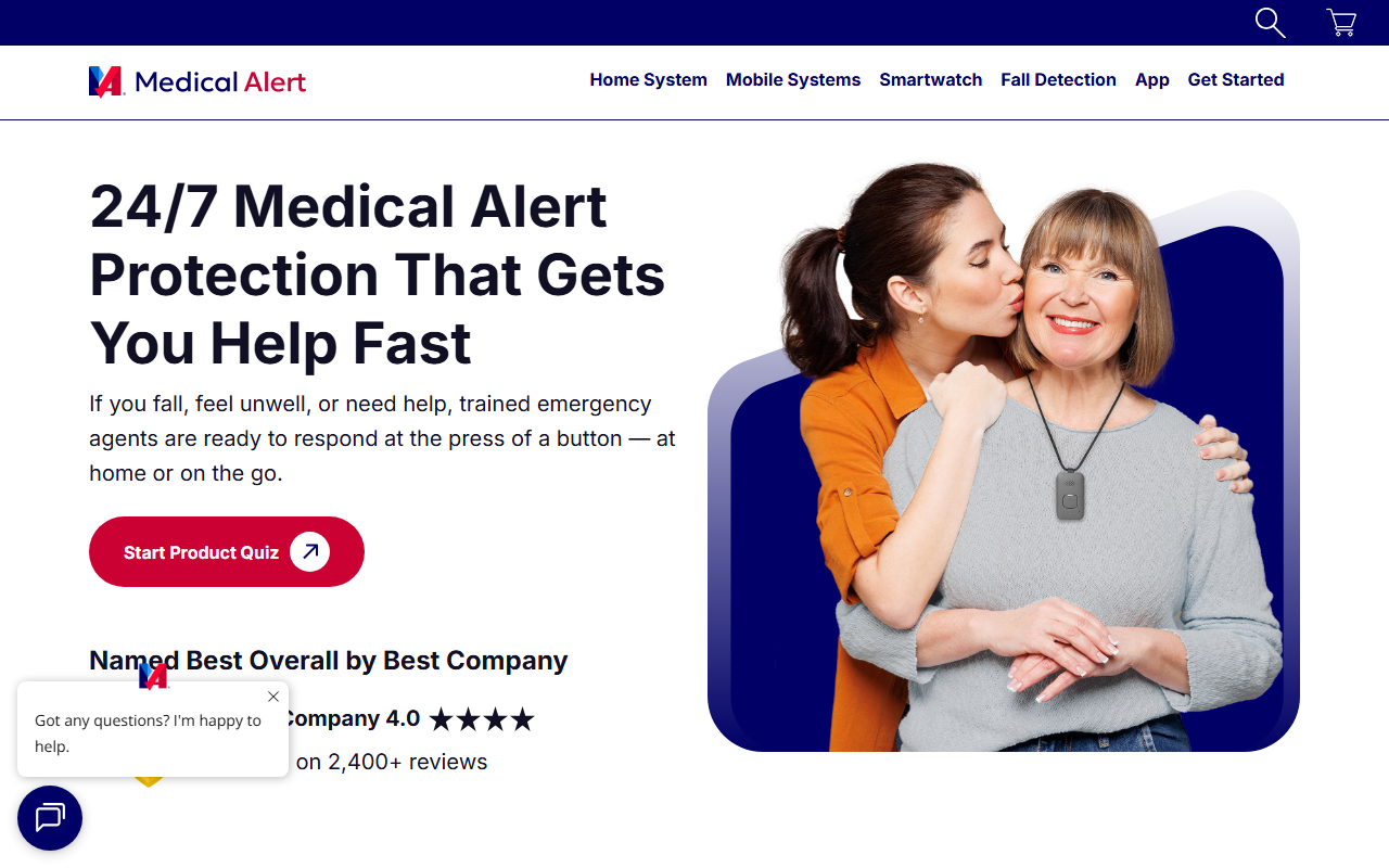1800medalarm.com screenshot