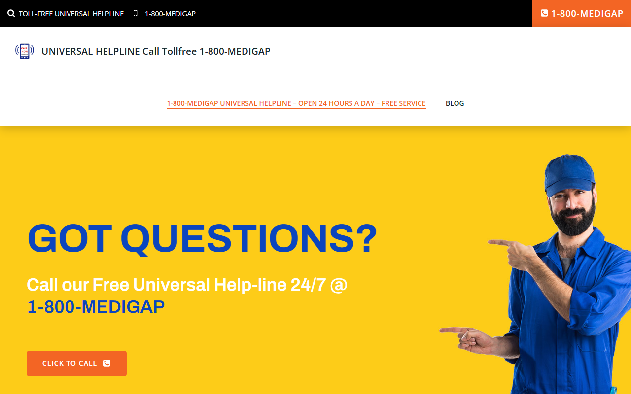 1800medigap.com screenshot