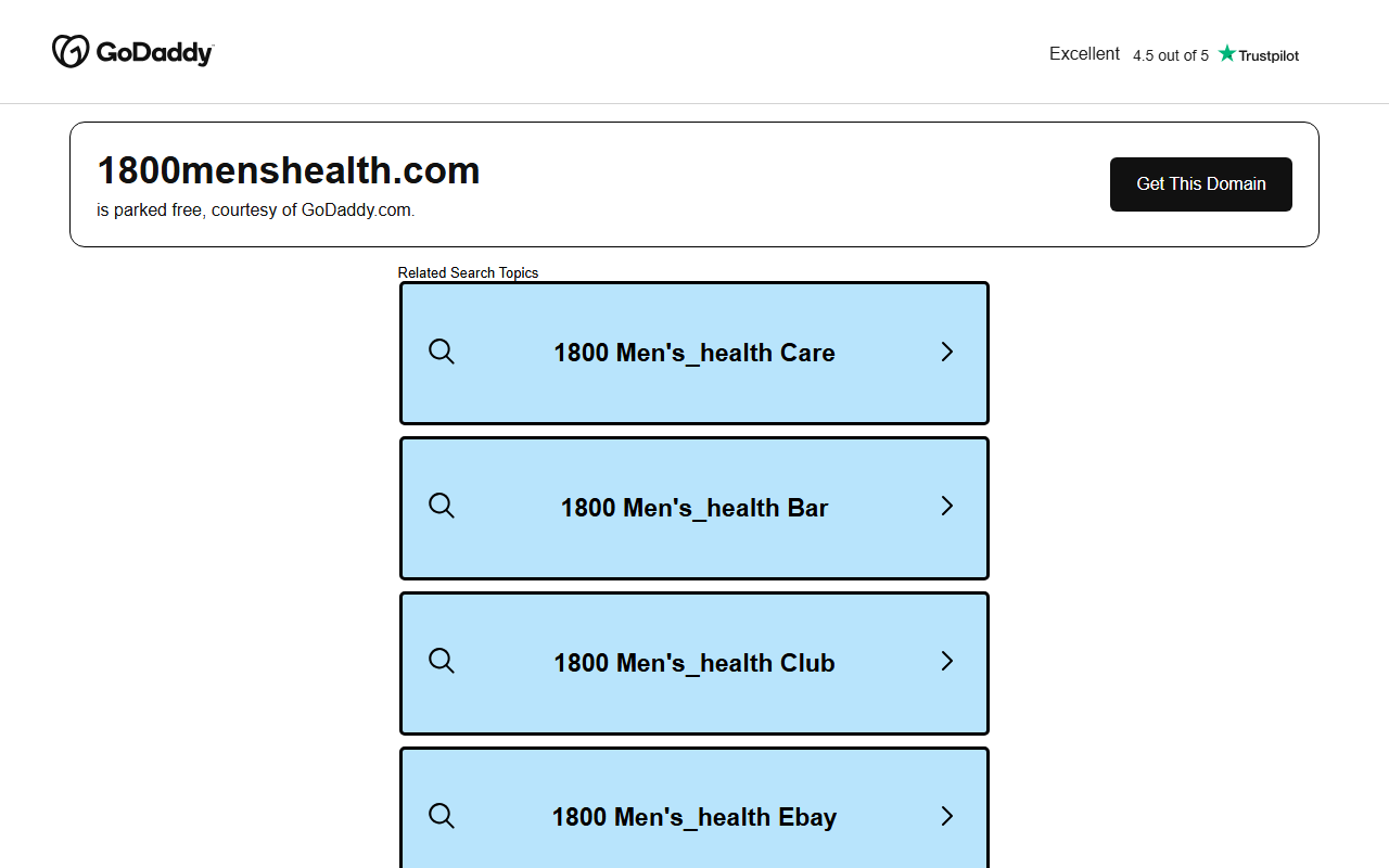 1800menshealth.com screenshot