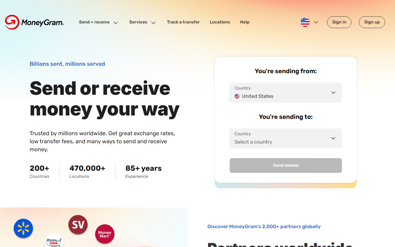 1800moneygram.com screenshot