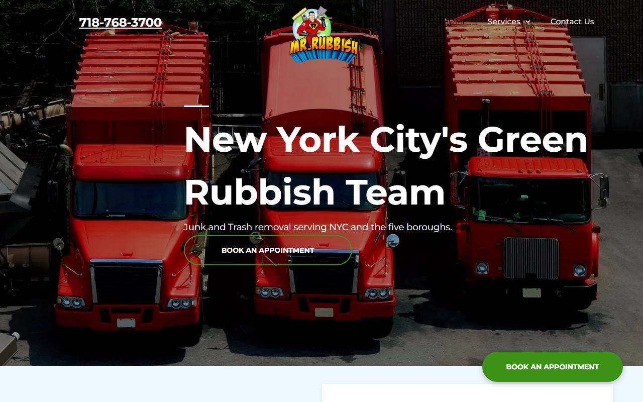 1800msrubbish.com screenshot