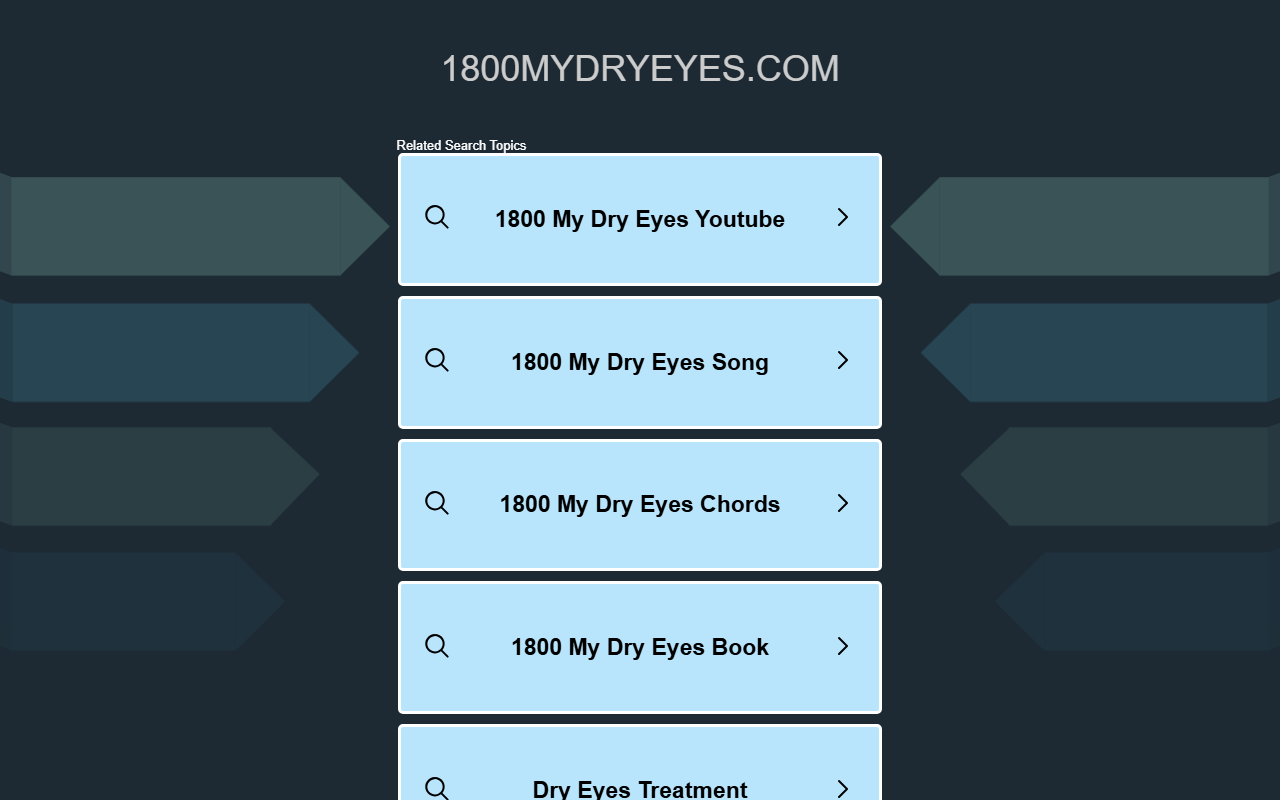 1800mydryeyes.com screenshot