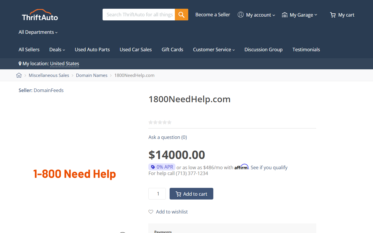 1800needhelp.com screenshot