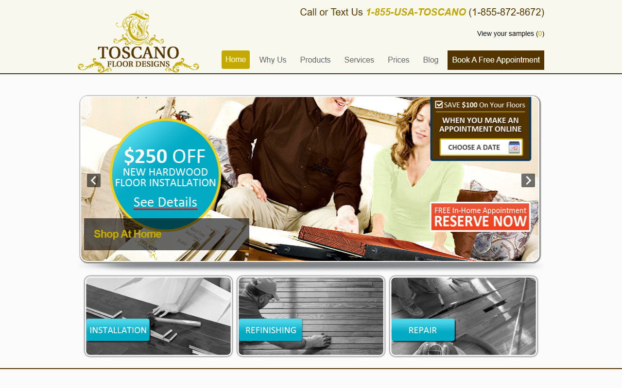1800newfloor.com screenshot